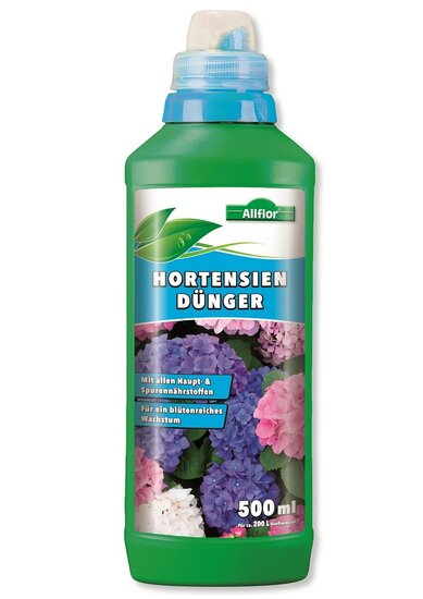 Allflor Hortensien D&uuml;nger - Flasche 500 ml